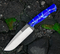 Цельнометаллический нож №2 из стали Х12МФ купить на сайте koval-knife.shop